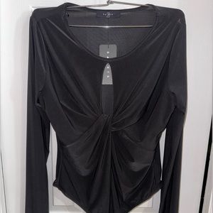 Brand New 21 Saints Black Long Sleeved Leotard